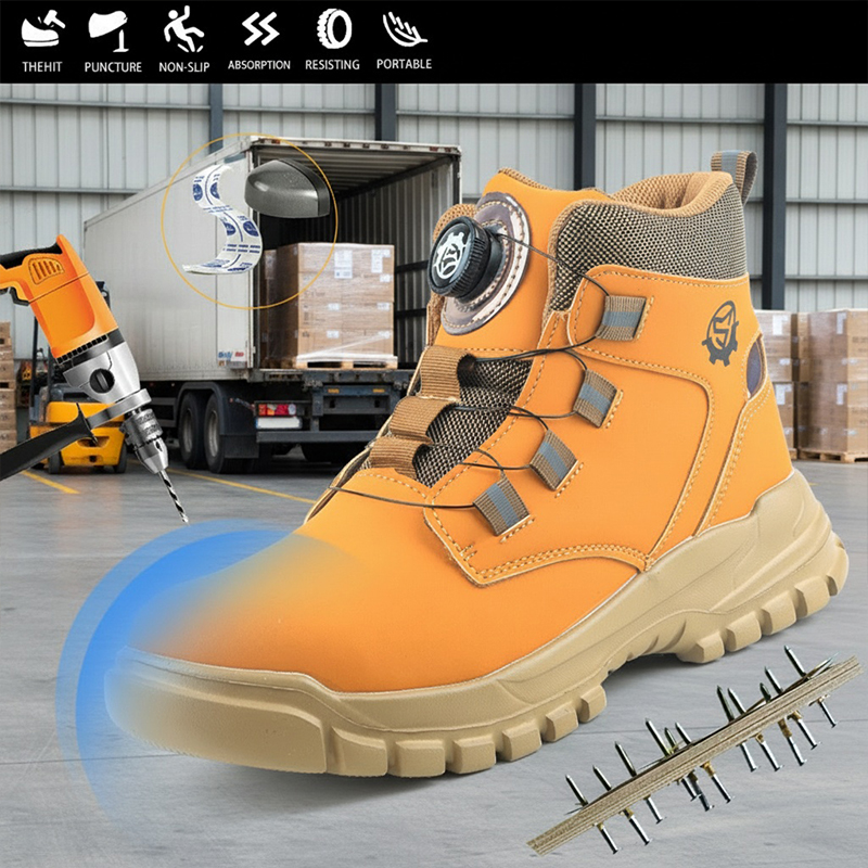Gardening Tools Lowes - High Cut Protective Work Shoes Men