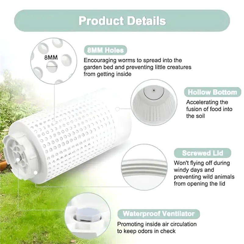 AT44-1 Pcs Outdoor Plastic Com - Compost Bin 리뷰 및 가격