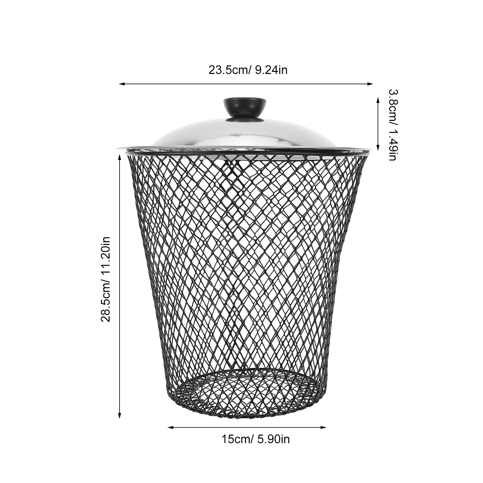 2Pcs Outdoor Metal Trash Can w - Compost Bin 리뷰 및 가격
