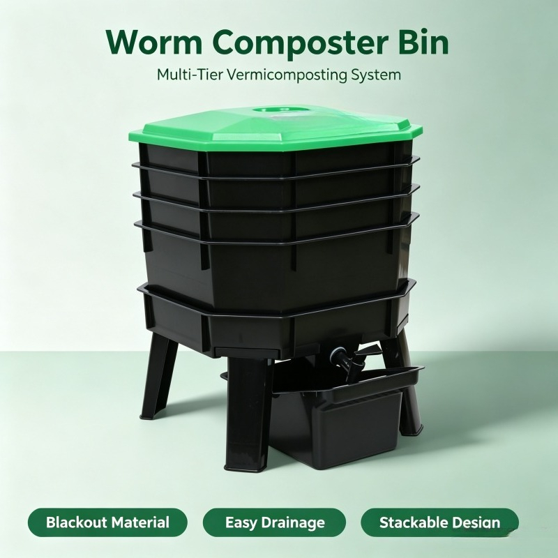 Worm Composter Bin for Kitchen - Compost Bin 리뷰 및 가격