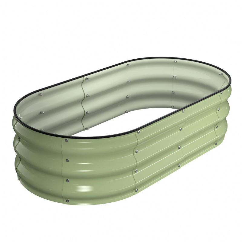 1PCS Oval-shaped Galvanized St - Gardening Tools Box 리뷰 및 가격