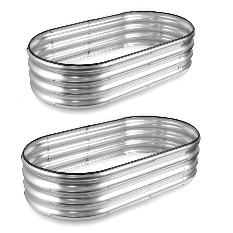 1PCS Oval-shaped Galvanized St - Gardening Tools Box 리뷰 및 가격