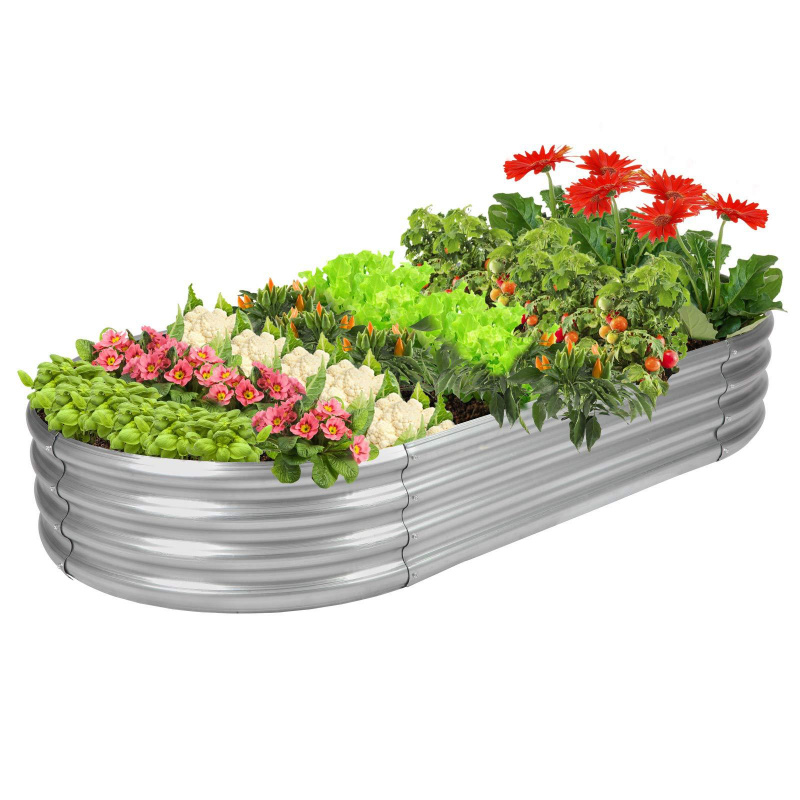 1PCS Oval-shaped Galvanized St - Gardening Tools Box 리뷰 및 가격