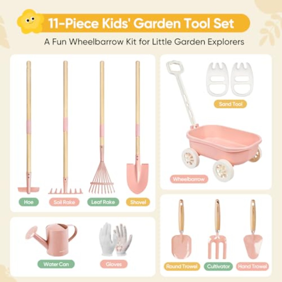 Gardening Set with Wheelbarrow - Gardening Tools In Japan 리뷰 및 가격