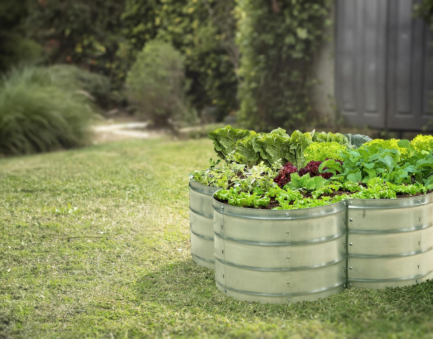 Galvanized Raised Garden Bed 3 - Gardening Tools Box 리뷰 및 가격