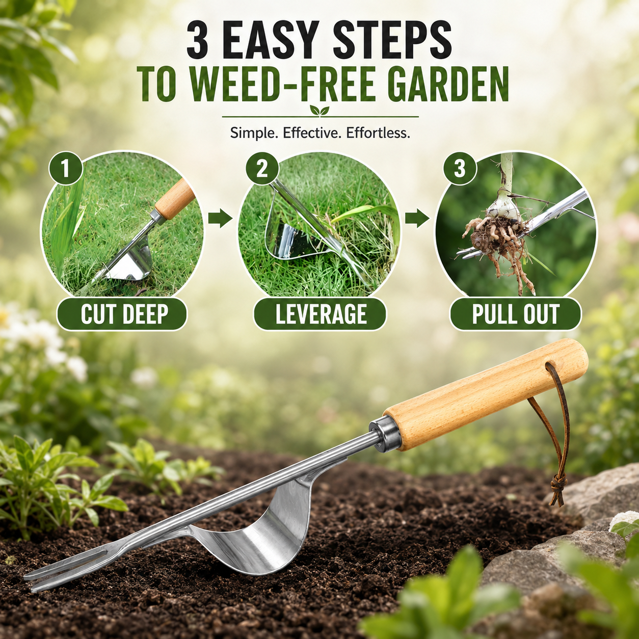 Manual Weed Remover, Stainless - Weed Puller 리뷰 및 가격