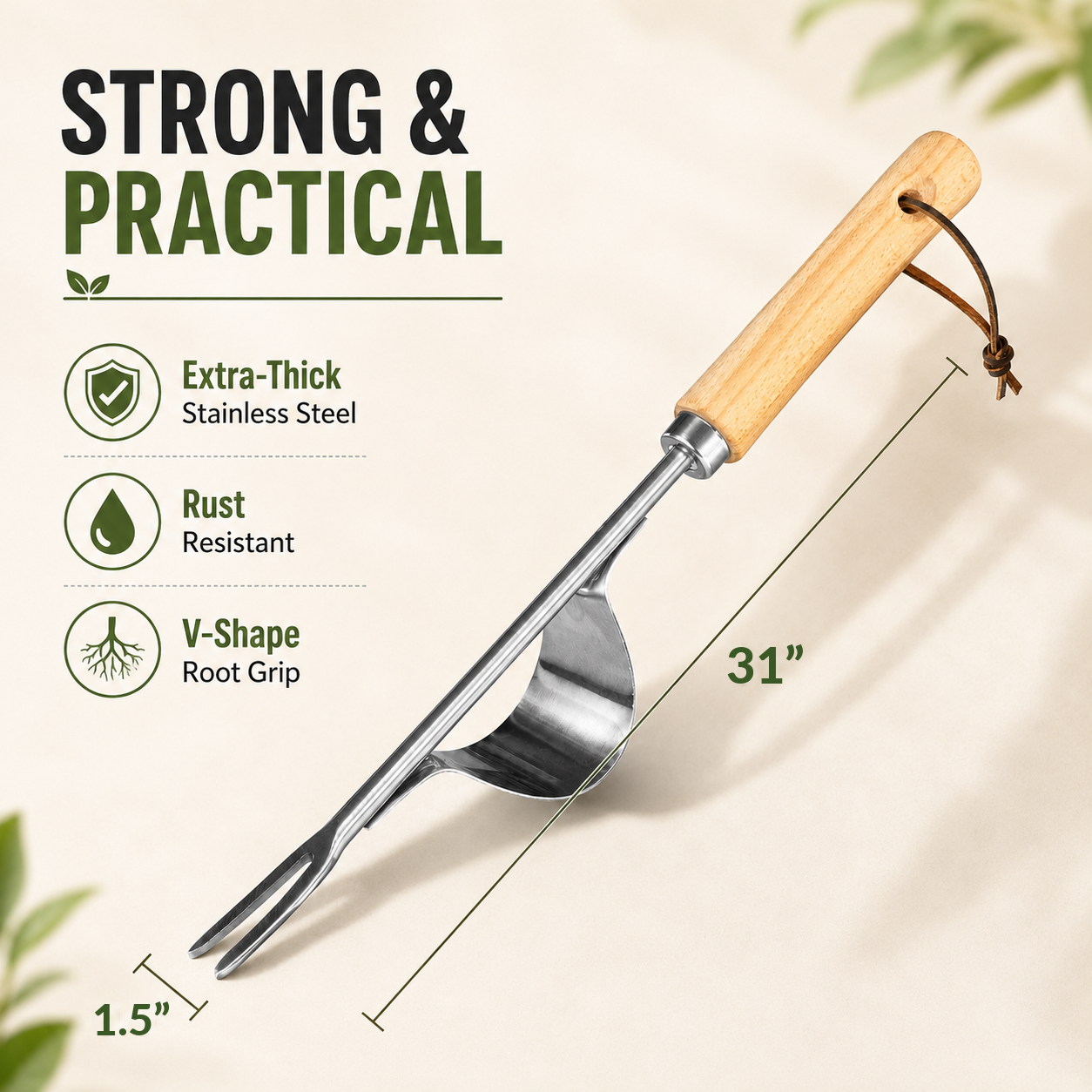 Manual Weed Remover, Stainless - Weed Puller 리뷰 및 가격