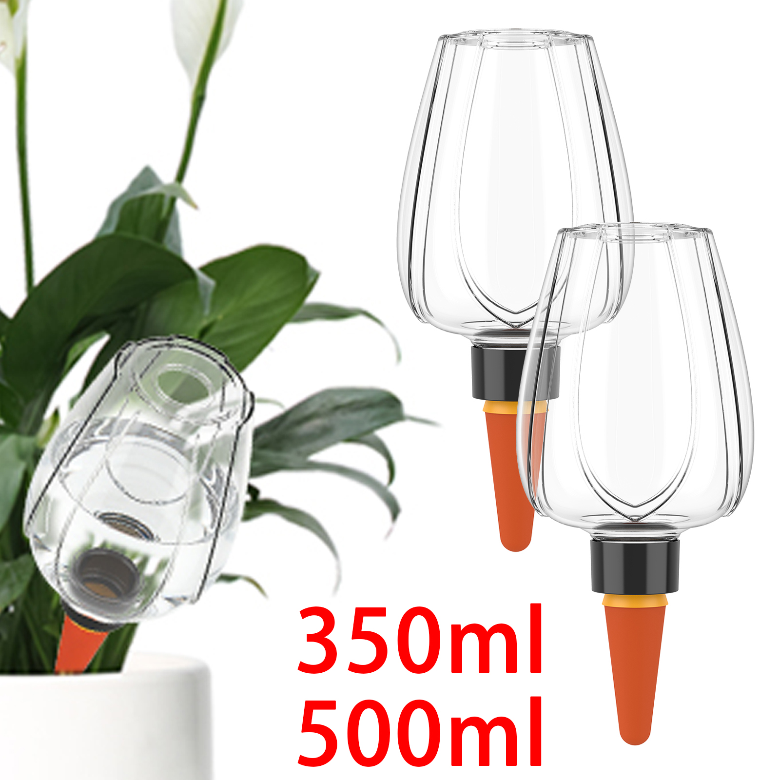 4Pcs Plant Watering Globe Clea - Root Watering Spike 리뷰 및 가격