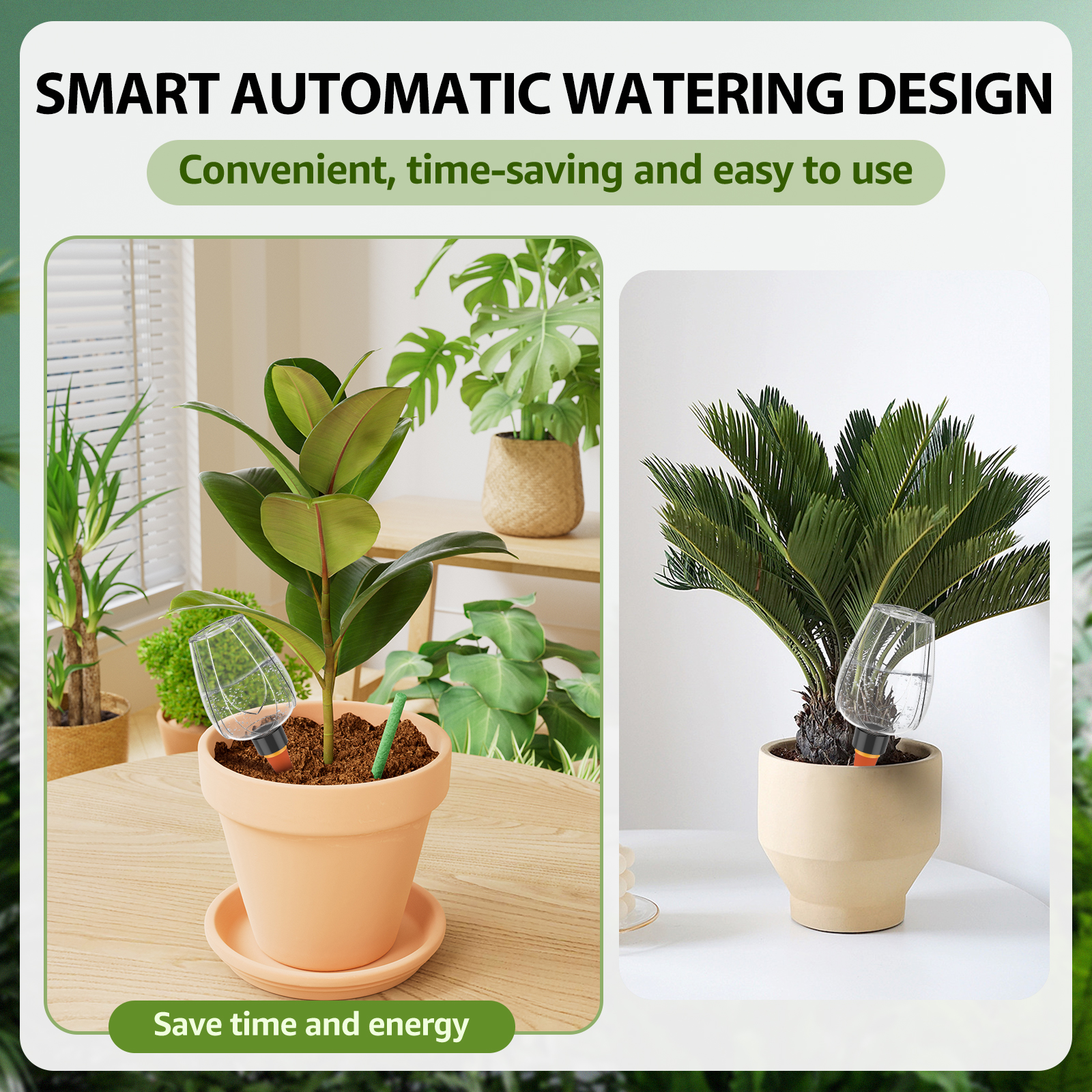 4Pcs Plant Watering Globe Clea - Root Watering Spike 리뷰 및 가격