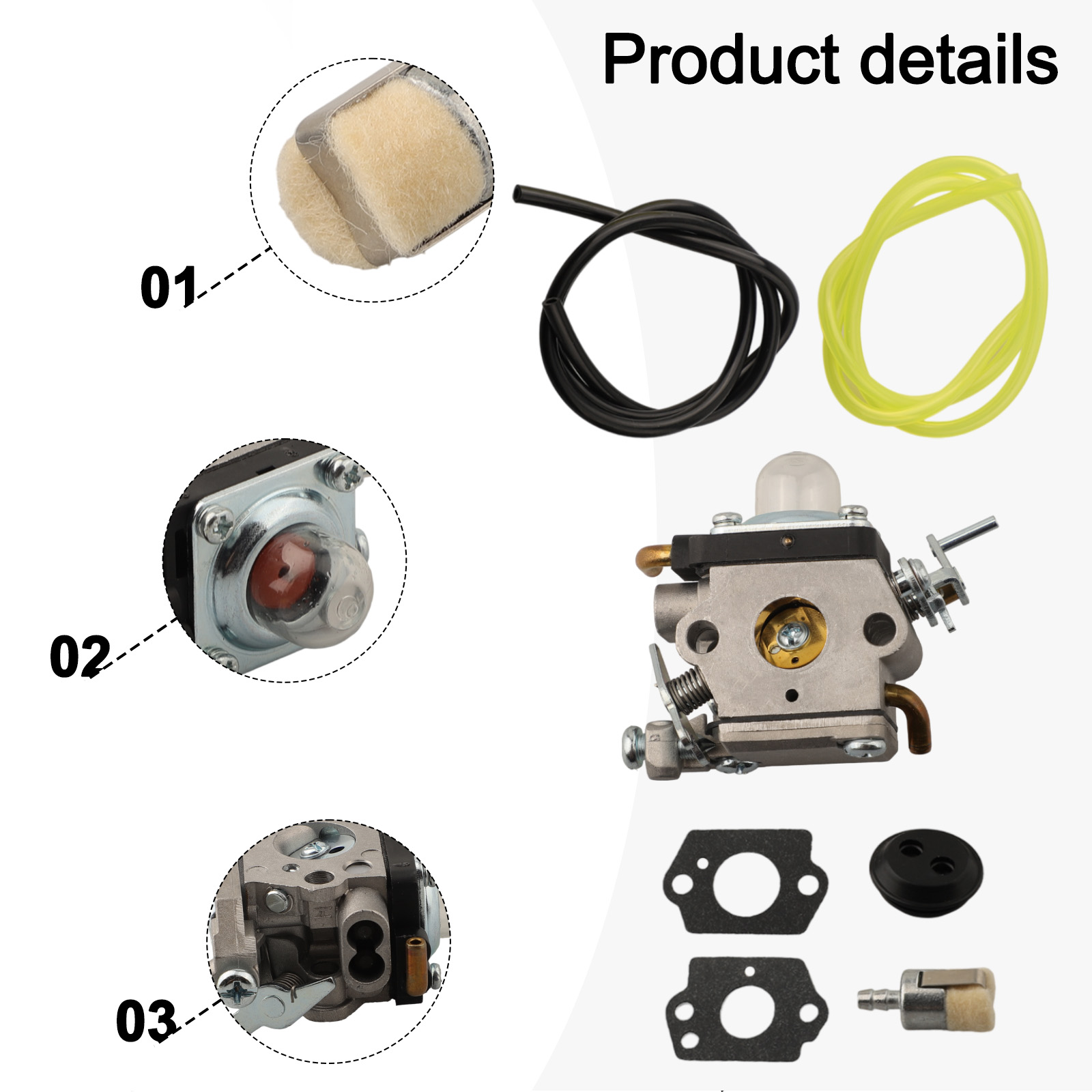 523012401 Carburetor Chainsaw  - Gardening Tools Name With Picture 리뷰 및 가격