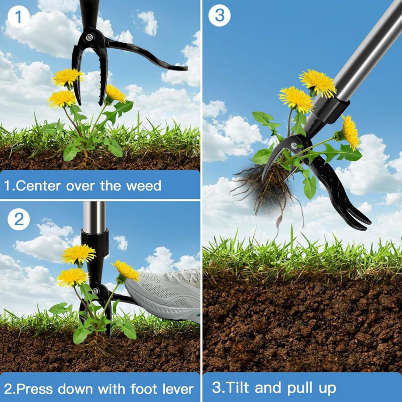 Weeding tool，Stand-up manual w - Weed Puller 리뷰 및 가격