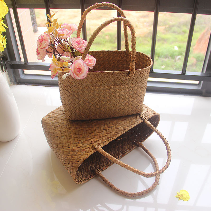 Seaweeds Woven Basket Flower B - Grow Bags 리뷰 및 가격