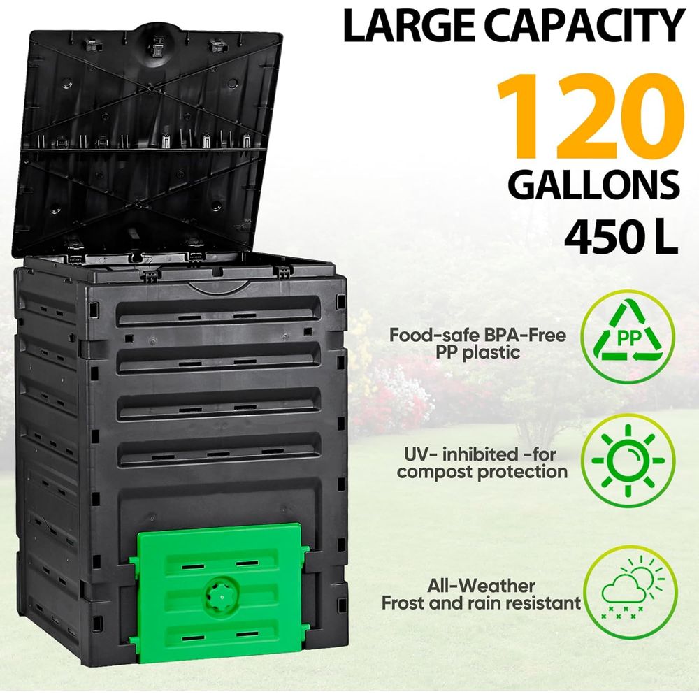 120 Gallon Garden Compost Bin  - Compost Bin 리뷰 및 가격