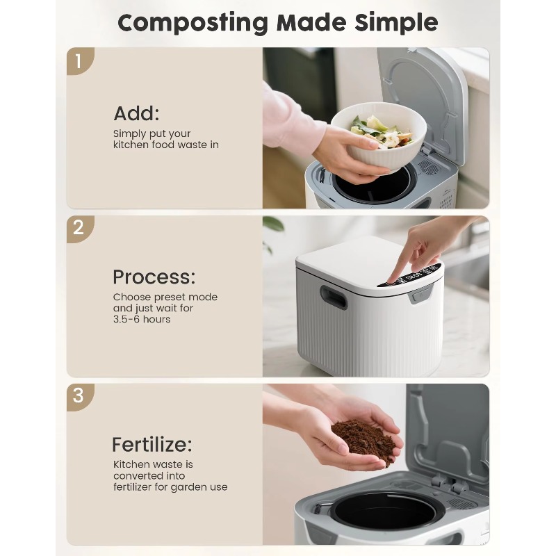 【2026】2.5L Odor-Free Indoor Co - Compost Bin 리뷰 및 가격
