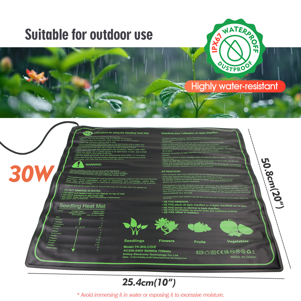 Warm Seedlings Box Heating Mat - Gardening Tools Box 리뷰 및 가격