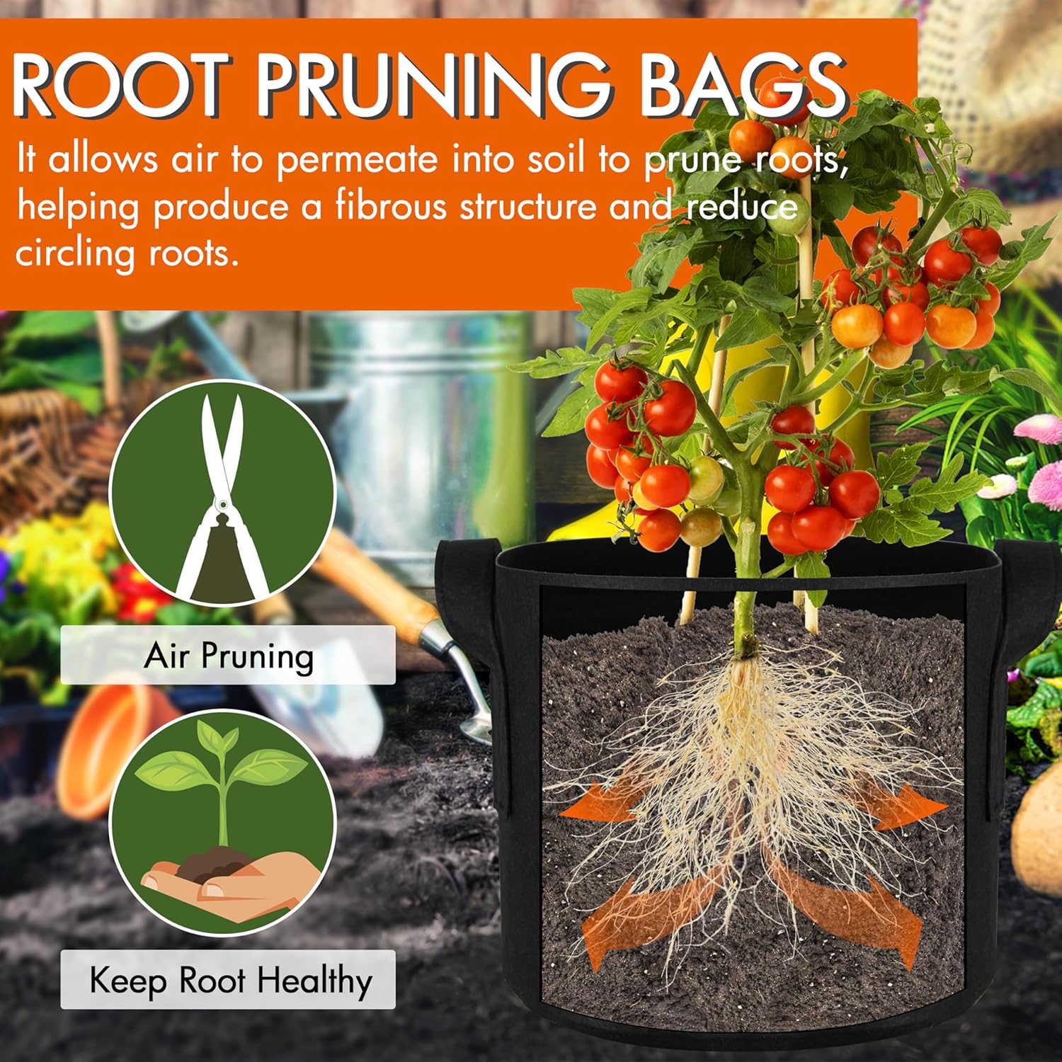 10-Pack 10 Gallon Grow Bags, 3 - Grow Bags 리뷰 및 가격