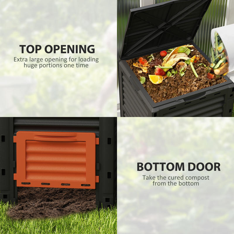 Garden Compost Bin 80 Gallon O - Compost Bin 리뷰 및 가격