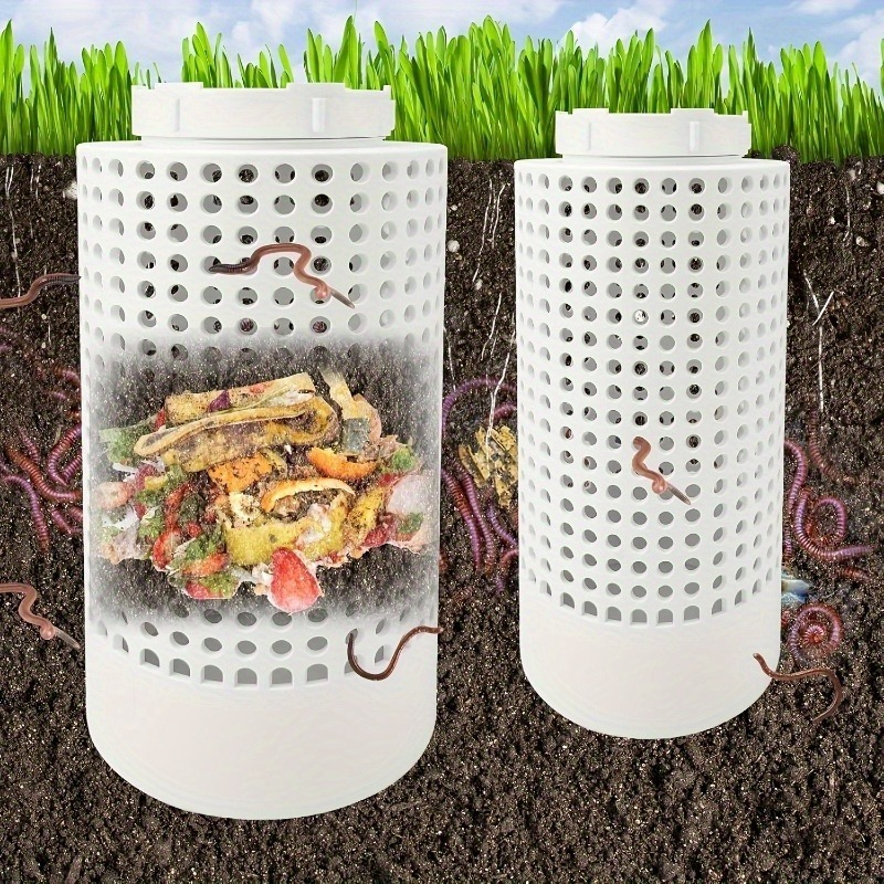 1pc Space-Saving PVC Earthworm - Compost Bin 리뷰 및 가격