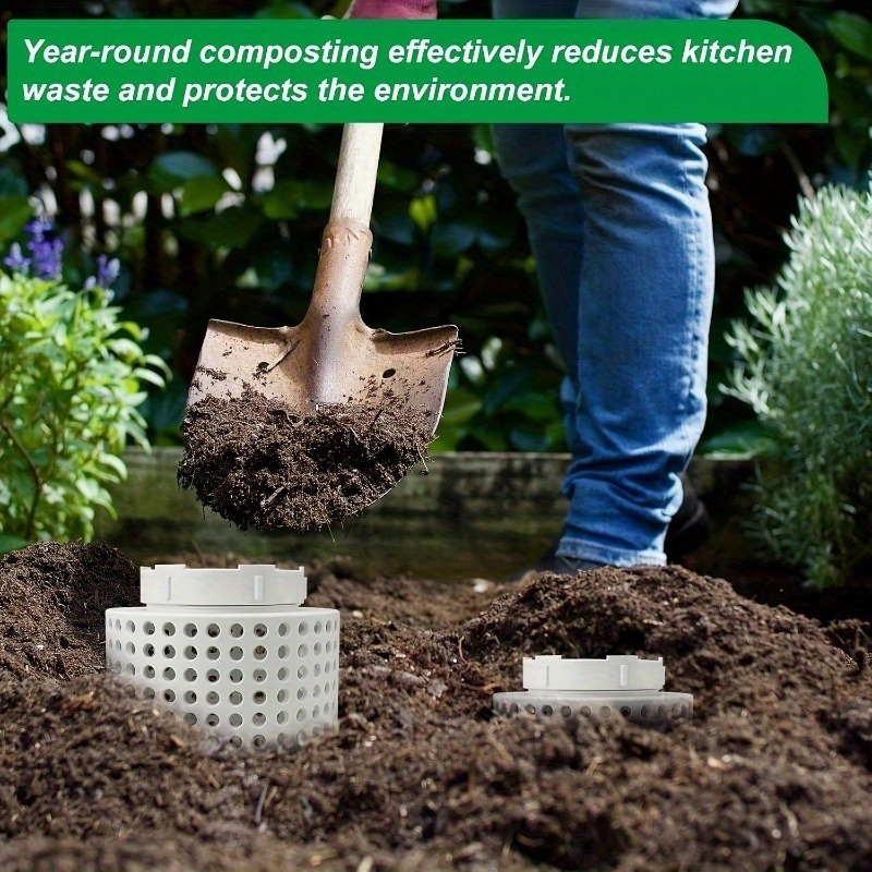 1pc Space-Saving PVC Earthworm - Compost Bin 리뷰 및 가격